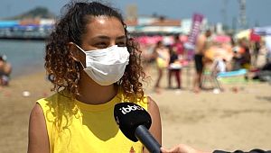 İBB tarihinde ilk kez kadın cankurtaranlar, görev başında