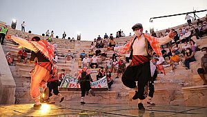 Patara Antik Kenti'nde tarih sanatla buluştu