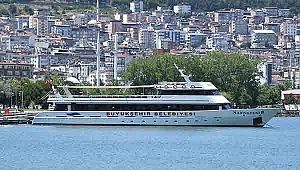 Samsun'da gemilerle gezi turları başladı