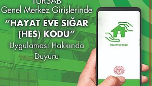 TÜRSAB'a HES kodu ile girilecek