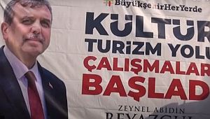 Kültür Ve Turizm yolu için yıkım çalışmaları başladı