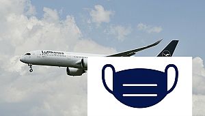 Lufthansa tıbbi maske takma zorunluluğu getirdi