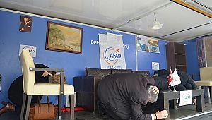 Otel çalışanlarına deprem eğitimi