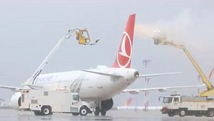 THY uçaklarına soğuktan koruma