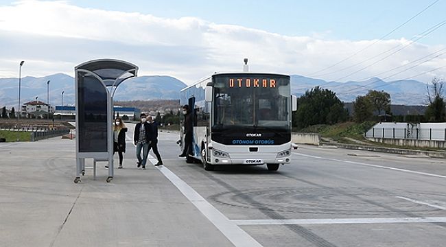 Türkiye'nin sürücüsüz otobüsü testleri başarıyla geçti