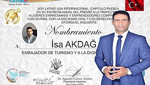 Akdağ'a ''Turizm Kültür Elçisi'' ödülü