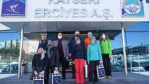 Erciyes yabancı gazetecilere tanıtıldı