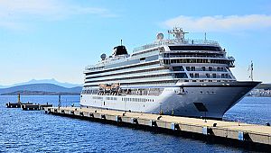 Bodrum, sezonun ilk cruise gemisini ağırladı