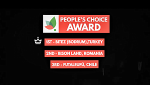 Green Destinations Halk Oylaması'nda birincilik ödülü Bitez'in