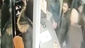 Satırlı saldırgan otel basıp çalışanlara saldırdı 