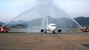 Tailwind Havayolları Alanya'ya ilk uçuşunu gerçekleştirdi