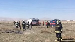 Askeri eğitim uçağı düştü