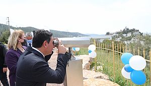 Halikarnas Balıkçısı seyir terası açıldı