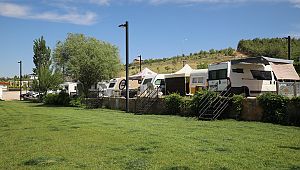 ''Karavan Park Alanı''na yerli turist akını