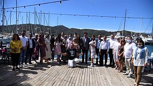 Ukrayna'lı seyahat acenteleri Fethiye'de