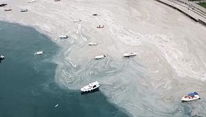 Marmara Denizinde 4 bin 555 m³ müsilaj temizlendi
