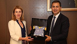 Ukraynalı turizmcilerden TÜRSAB'a ziyaret