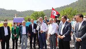 Kumlubük Koyu'ndaki imar değişikliğine tepki