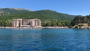 Ohri Gölü kıyıları otel ve beton yapıların işgali altında