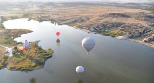 Frigya Vadisi'nde balon festivali gerçekleştirildi