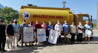 Otelcilerden Kemer Belediyesi'ne arazöz