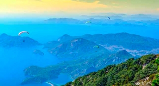 Babadağ adrenalin tutkunu turistlerin merkezi oldu