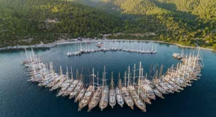 Bodrum Cup'ta bu yıl rota yangın bölgeleri