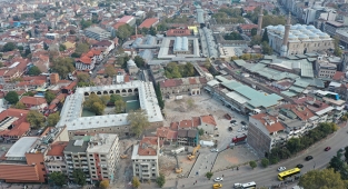 Tarihi Hanlar bölgesi eski dokusuna kavuşuyor