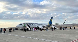 Ukrayna'dan Kapadokya'ya tarifeli uçuş başladı