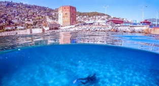 Alanya'da ''Dip Temiz Tertemiz'' etkinliği
