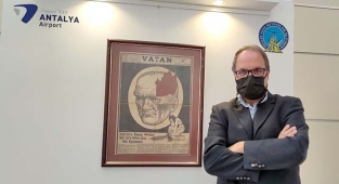 Antalya Havalimanı'nda Atatürk sergisi