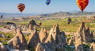 Kapadokya'da balon turları iptal