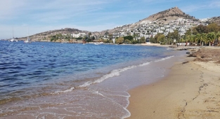 Bodrum'da 17 site plaja kavuştu