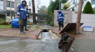 Şiddetli yağışlardan 3 otel de etkilendi