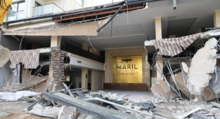 5 yıldızlı Maril Otel yıkılıyor