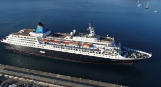 İlk kez bir Cruise gemisi 'güvenli yolculuk' belgesi aldı