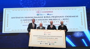 25 yıllığına kiralanan Antalya Havalimanı için peşinat alındı