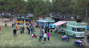 Kamp ve karavan tutkunları Bursa'da buluşuyor