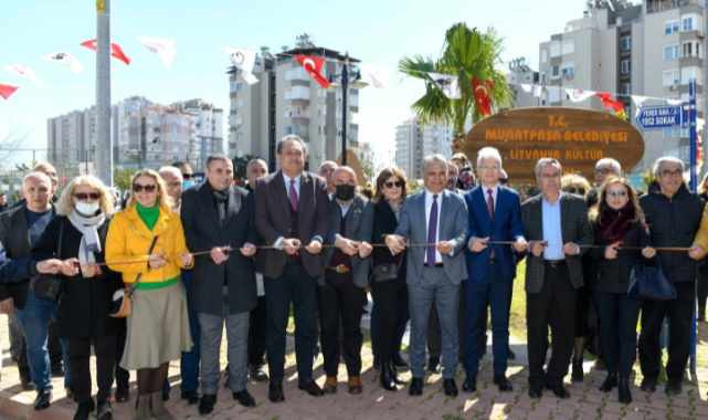 Litvanya Kültür Parkı törenle açıldı