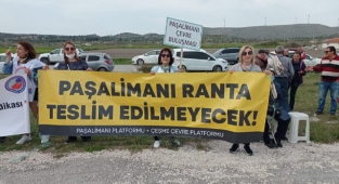 Çeşme Turizm Projesi'ne karşı eylem