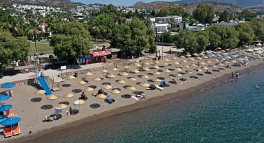 Bodrum'da halk plajları sezona hazır
