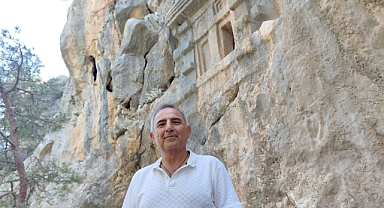 Likya Kaya Mezarları'na turist ilgisi