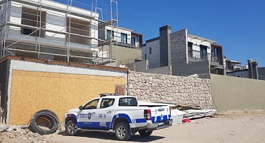 Bodrum'da 421 inşaat mühürlendi