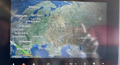 THY'ye harita tepkisi