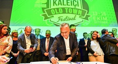 Kaleiçi'nden dünyaya mesaj