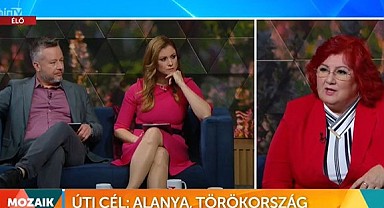 Macaristan'da Alanya'yı tanıtıyor