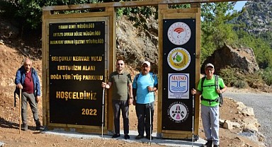 Tarihi kervan yolu alternatif turizme kazandırıldı