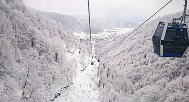 Azerbaycan'da kış masalı