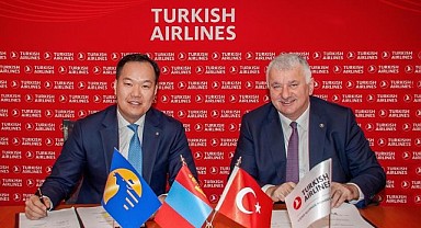 Moğolistan ve Türk Hava Yolları işbirliğine imza attı
