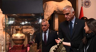 ABD'den getirilen 12 tarihi eser Antalya Müzesi'nde